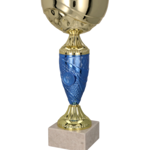 Trofeu Metal Auriu/Albastru 9058
