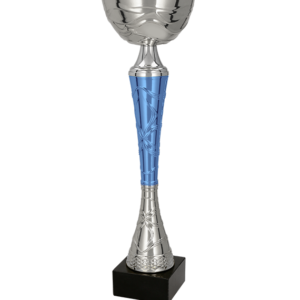 Trofeu Metal Argintiu/Albastru 9218