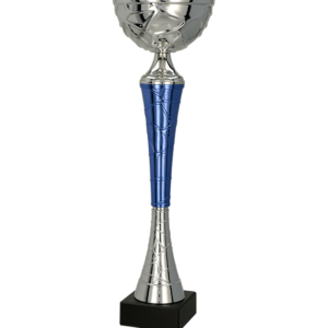 Trofeu Metal Argintiu/Albastru 9255