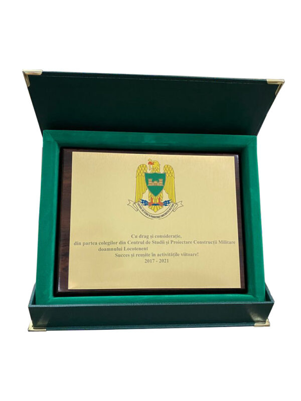 Diploma personalizata - verde